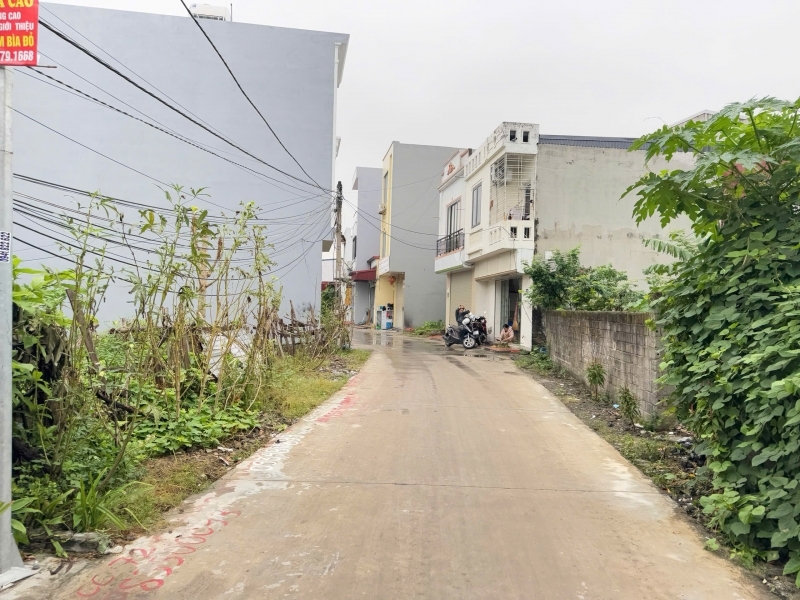 LÔ ĐẤT ĐẸP - TRỤC NGANG VĂN CÚ AN DƯƠNG HẢI PHÒNG - ĐƯỜNG THÔNG - KINH DOANH NHỎ LẺ - DÂN CƯ KÍN MÍT