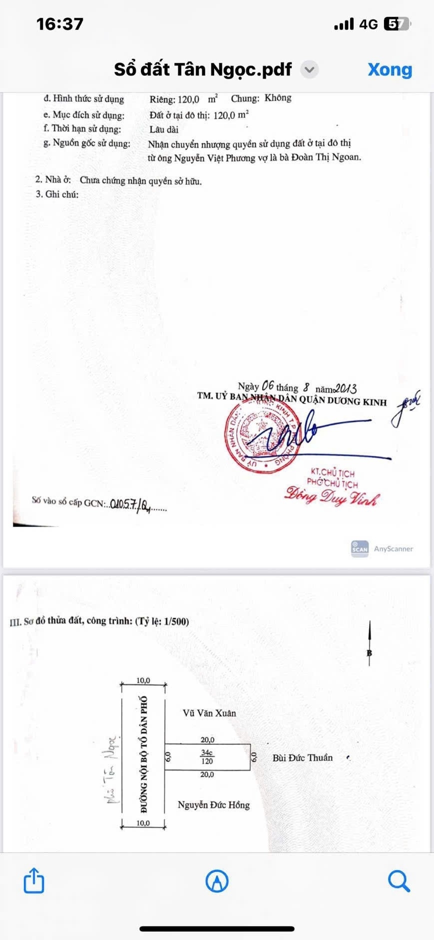 Lô Đất Mặt Tiền 6m Hiếm Có Tại Phố 183 Tân Thành ZALO 0567 222 555