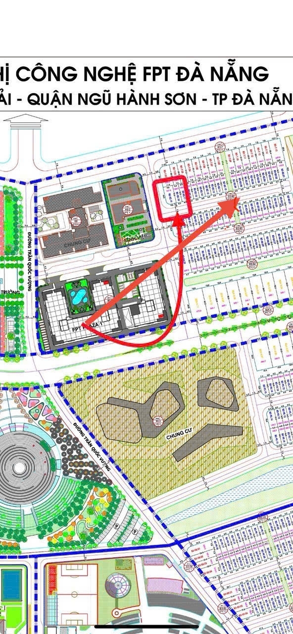 LÔ GÓC & CẶP ĐẤT ĐẸP NHẤT PHÂN KHU SIÊU PHẨM T3 FPT – Hàng cực hiếm