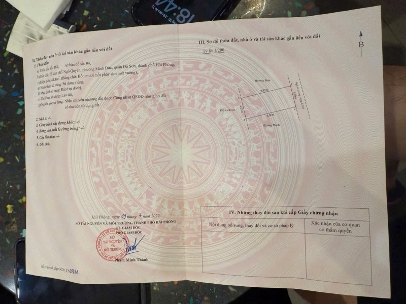 Lô tuyến 2 Thượng Đức – Minh Đức cực hiếm 41m² giá chỉ 8xx triệu  ZALO 0567 222 555