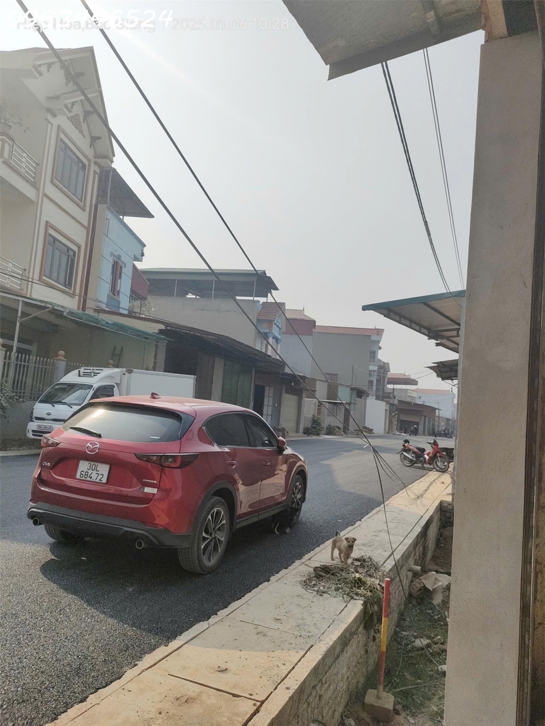 Mặt đường TL lộ 288 ô tô kinh doanh Thái Sơn 90m đất mặt tiền 15m 1 tỷ Bắc Giang.