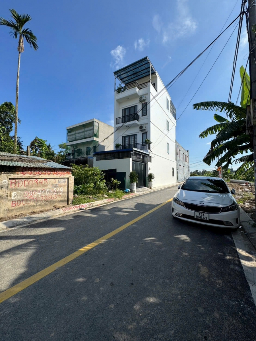 Mặt trục chính đường Văn Cú 2 An Đồng đường mới trải nhựa thông rộng 7m