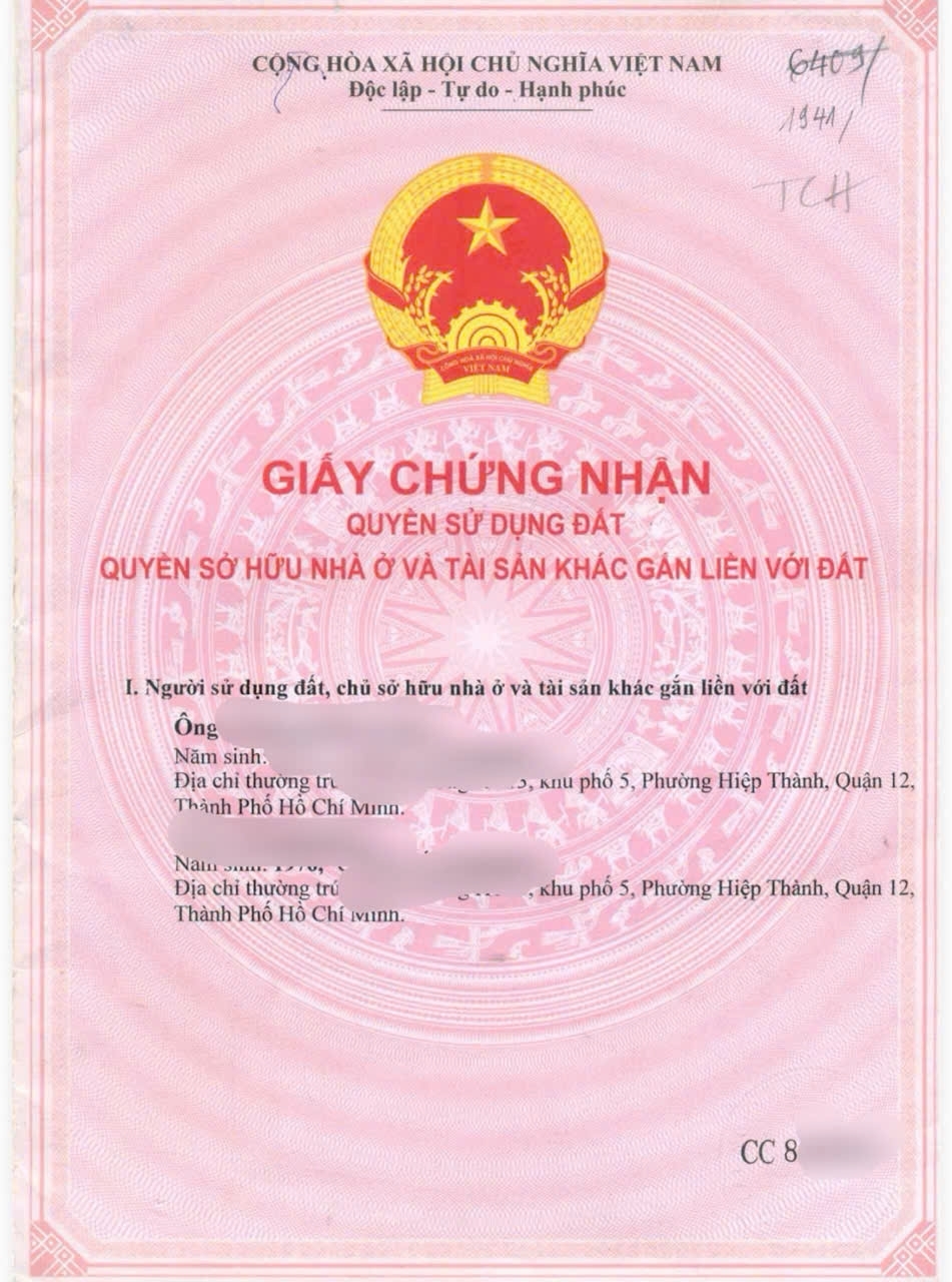 NGỘP THỞ CỨU GẤP NHÀ 3 TẰNG MT NGUYỄN ẢNH THỦ TRUNG MỸ TÂY 250M2 CHỈ 13Đ