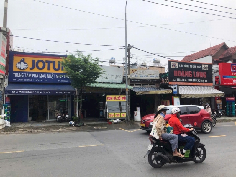 NHÀ  (17x40) MẶT TIỀN LÊ VĂN KHƯƠNG THỚI AN Q12 - DIỆN TÍCH LỚN – FULL THỔ CƯ