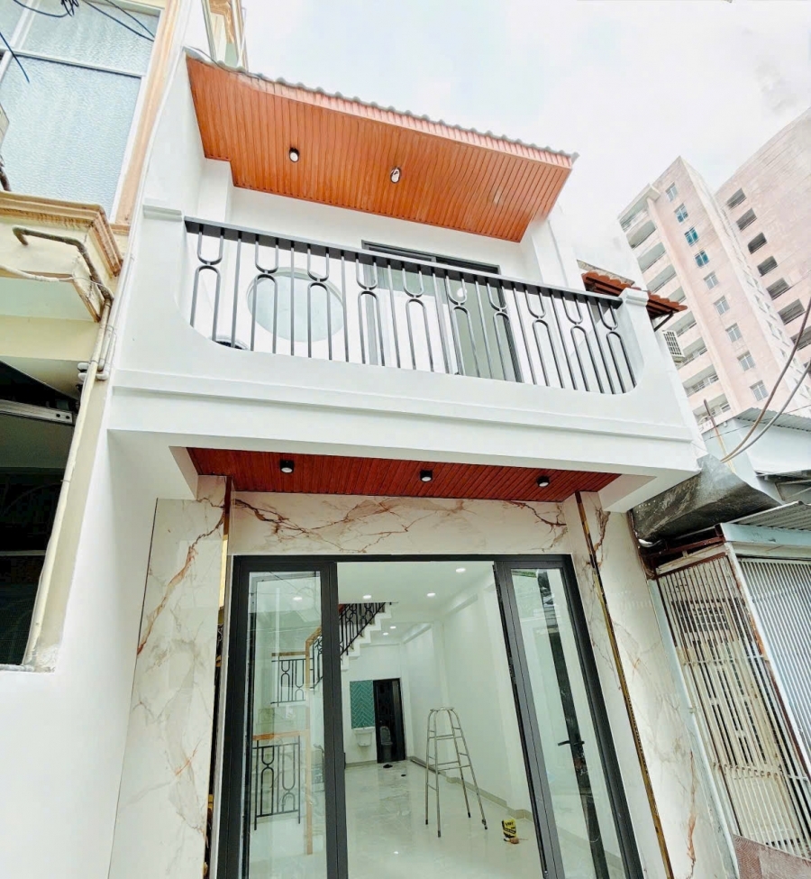 Nhà 3.6x10m xây mới 100% hẻm Hưng Phú P9Q8