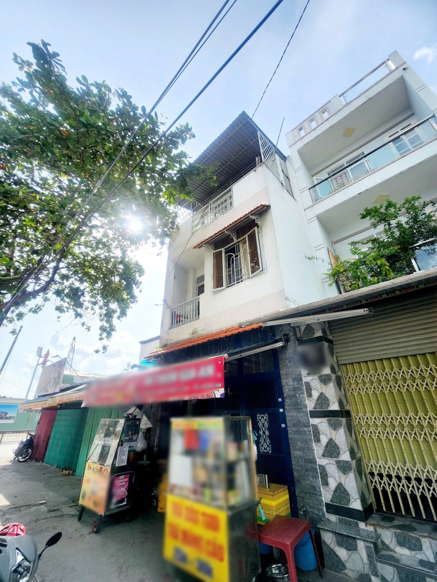 Nhà 3 tầng MT đường số sát đường Phạm Hùng phường Chánh Hưng. Giá 528 tỷ bớt lộc