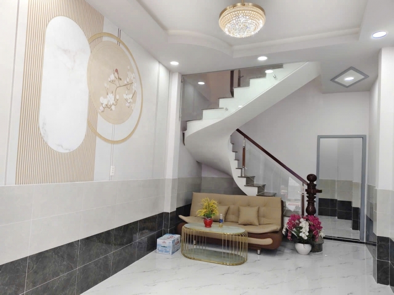 Nhà 3 tầng nở hậu hẻm 3m đường Bình Đông P15.Q8 cũ. Giá 468 tỷ TL