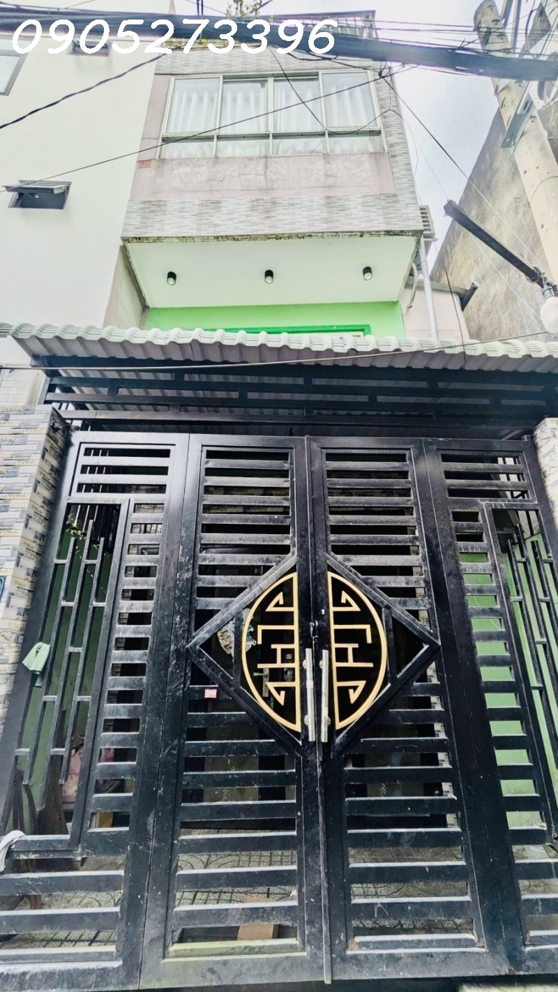 NHÀ 3PN – NHÀ 3 TẦNG BTCT KIÊN CỐ – HẺM XE HƠI THÔNG  SÁT MẶT TIỀN LÊ ĐỨC THỌ – CHỈ HƠN 4 TỶ CHÚT