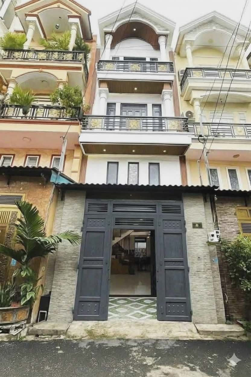 NHÀ 4 TẦNG SANG TRỌNG FULL NỘI THẤT 54M2 HẺM XE HƠI THÔNG TRẦN THỊ NĂM TÂN CHÁNH HIỆP QUẬN 12.