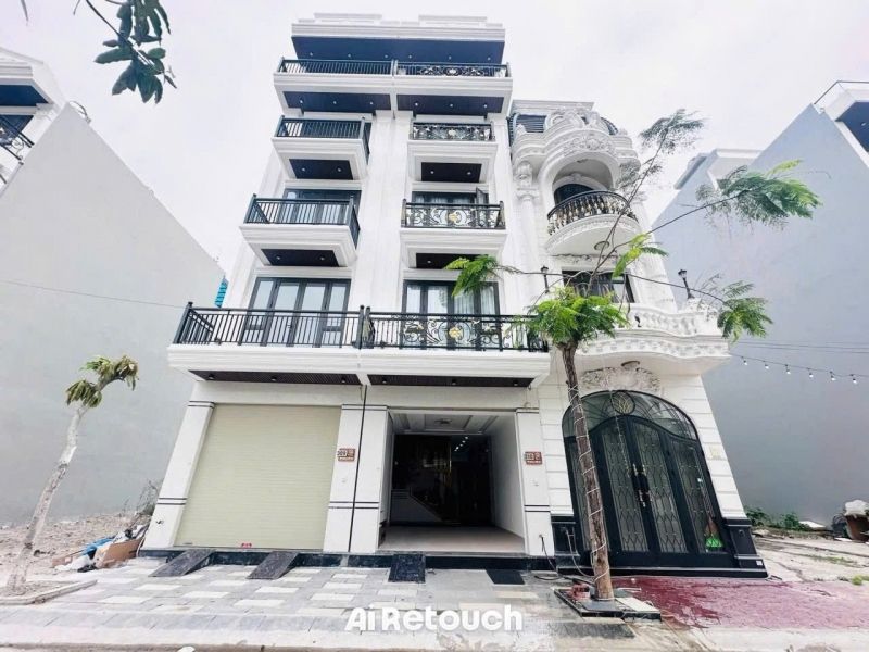 Nhà 5 tầng Thang Máy mới tinh - Vĩnh Niệm - 58m - Đường 12m - Hướng Tây Nam