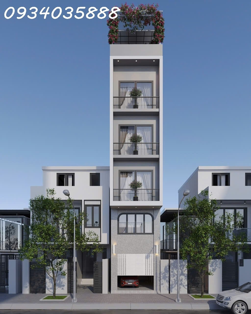 Nhà 7 tầng thang máy Ngọc Thụy – Hồng Tiến diện tích 40m² đường 4m.