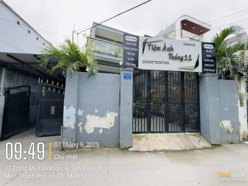 NHÀ ĐẸP (9.3x36) 2MT HẺM XE HƠI TRUNG MỸ TÂN XUÂN HÓC MÔN – GẦN LÊ THỊ HÀ & SONG HÀNH