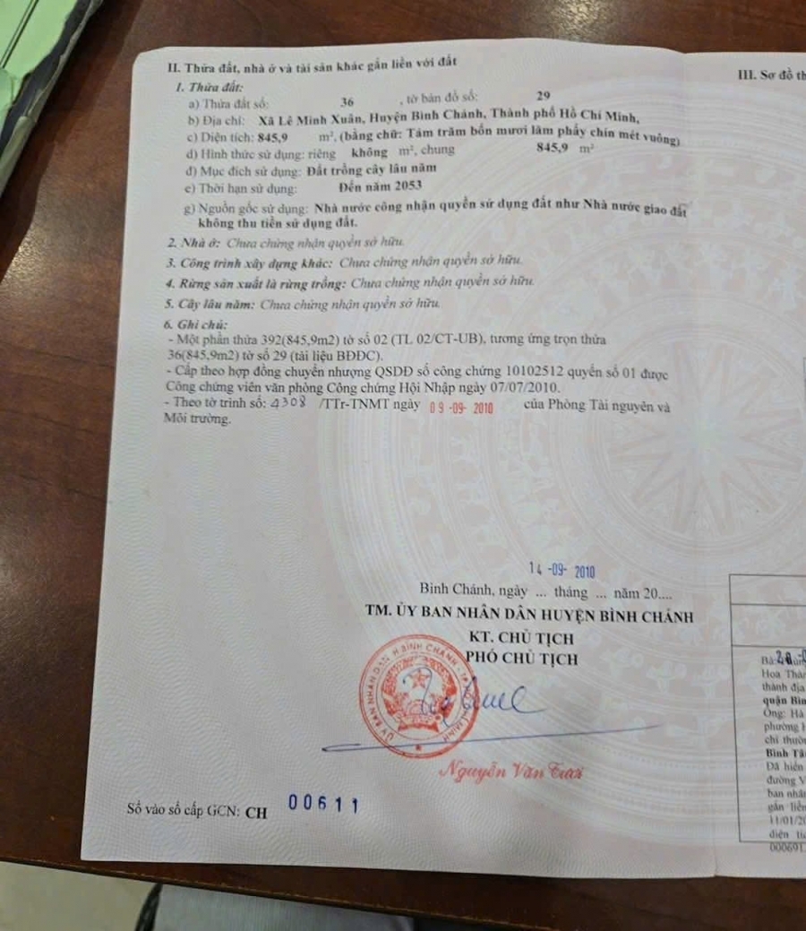 NHÀ ĐẸP – GIÁ TỐT –CHÍNH CHỦ CẦN BÁN NHÀ TẠI 583 Võ Hữu Lợi  xã Lê Minh Xuân Bình Chánh HCM