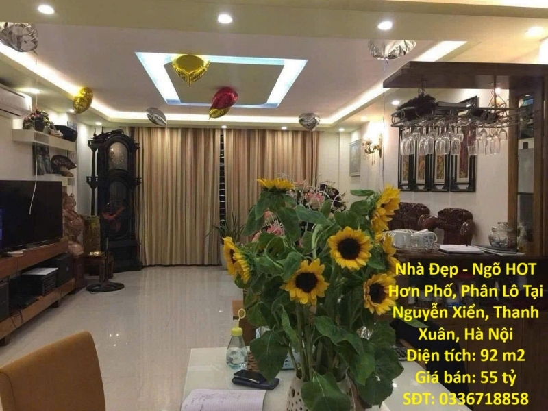 Nhà Đẹp - Ngõ HOT Hơn Phố Phân Lô Tại Nguyễn Xiển Thanh Xuân Hà Nội