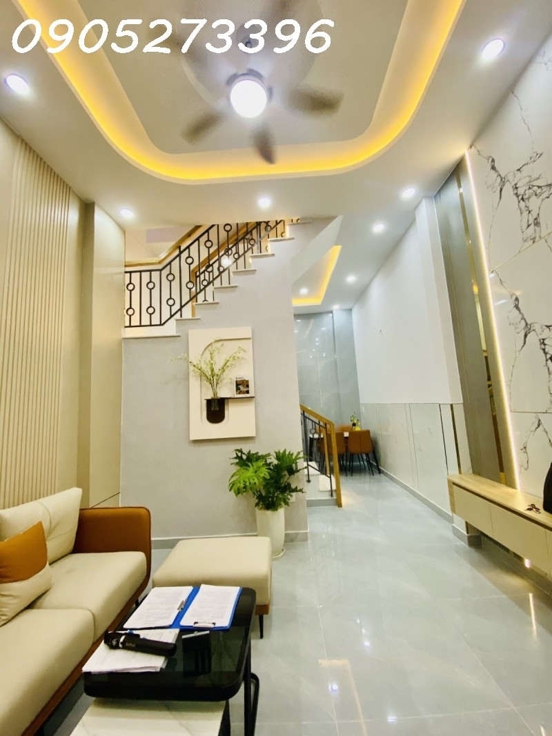 NHÀ GÒ VẤP MỚI Ở NGAY FULL NỘI THẤT NGAY GẦN EMART 2 CHỢ THẠCH ĐÀ 2 TẦNG ĐÚC DTSD 64M2 GIÁ 3.95 TỶ