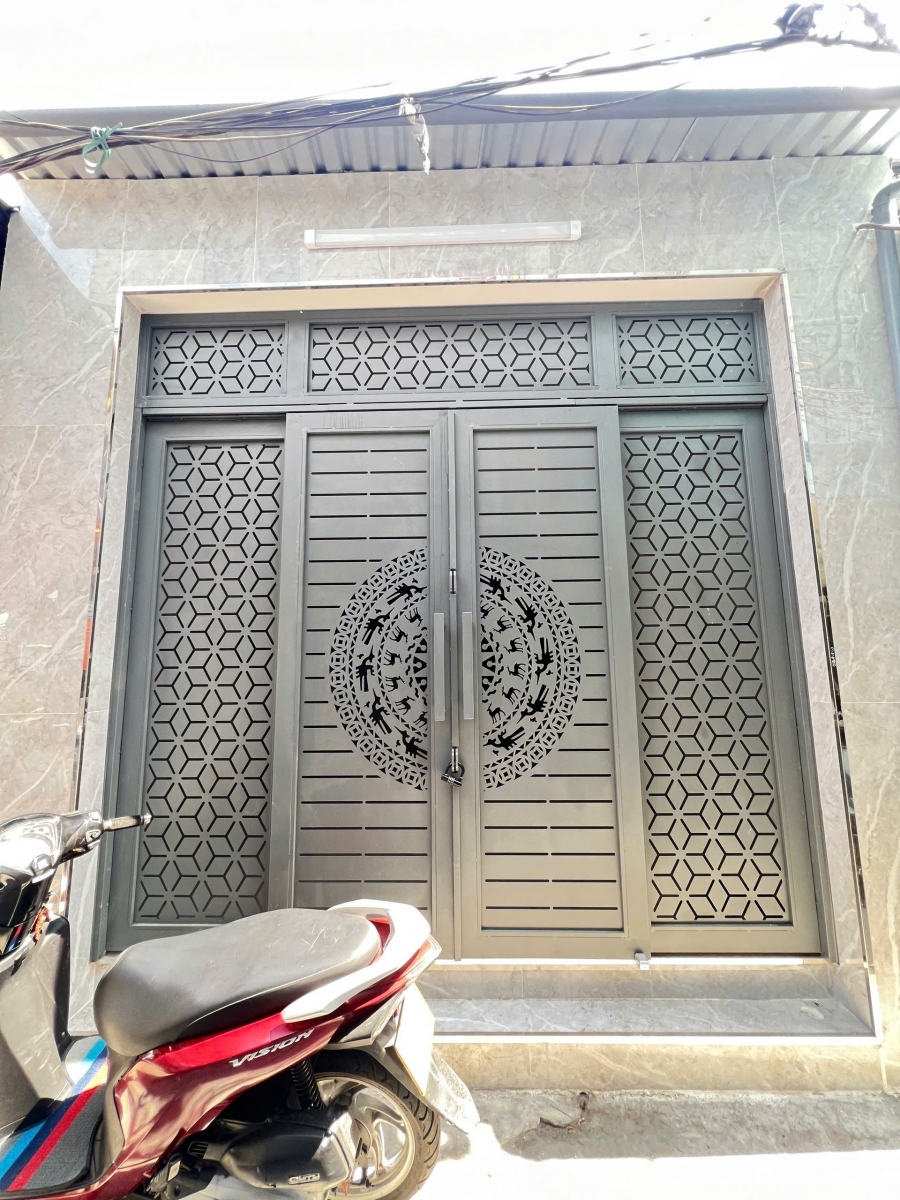 Nhà mới 2 tầng 2 mặt hẻm (4x10m) đường Lưu Hữu Phước P15Q8. Giá: 3.5 tỷ