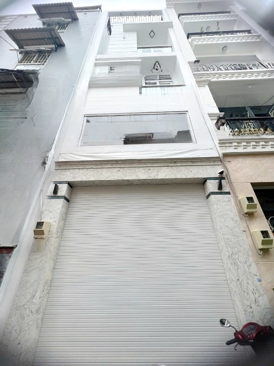 Nhà mới 5 tầng hẻm 5m đường An Bình P6Q5. Giá 12.9 tỷ