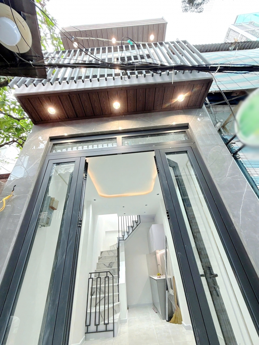 Nhà mới nhỏ gọn Sổ hồng riêng 1 lầu Nguyễn Duy P9Q8
