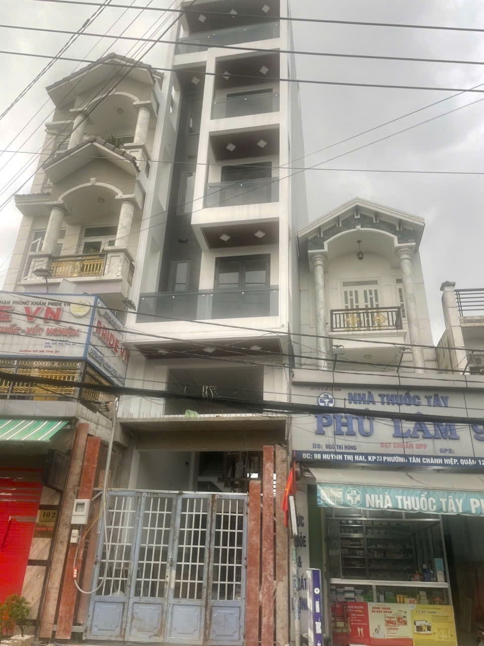 NHÀ PHỐ MẶT TIỀN KD SIÊU ĐẸP ĐƯỜNG HUỲNH THỊ HAI TRUNG MỸ TÂY Q12 – GIÁ 125 TỶ