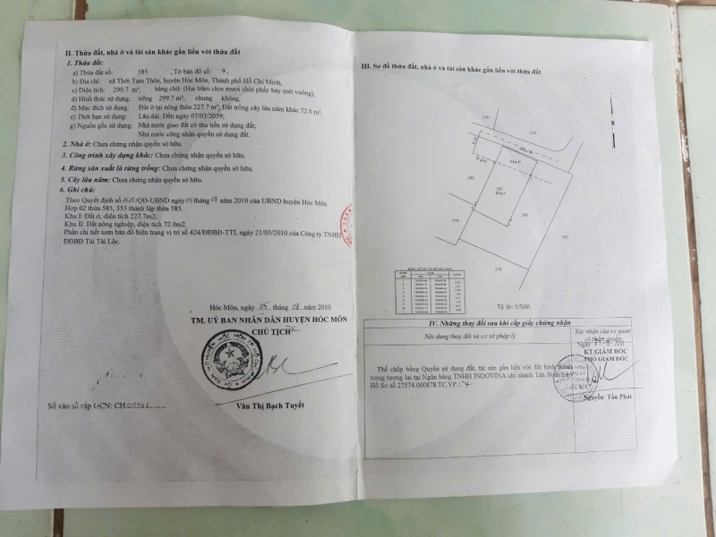 NHÀ XƯỞNG (12.5x24.5) MT NGUYỄN THỊ NGHÉ THỚI TAM THÔN HÓC MÔN CHỈ 9.5 TỶ