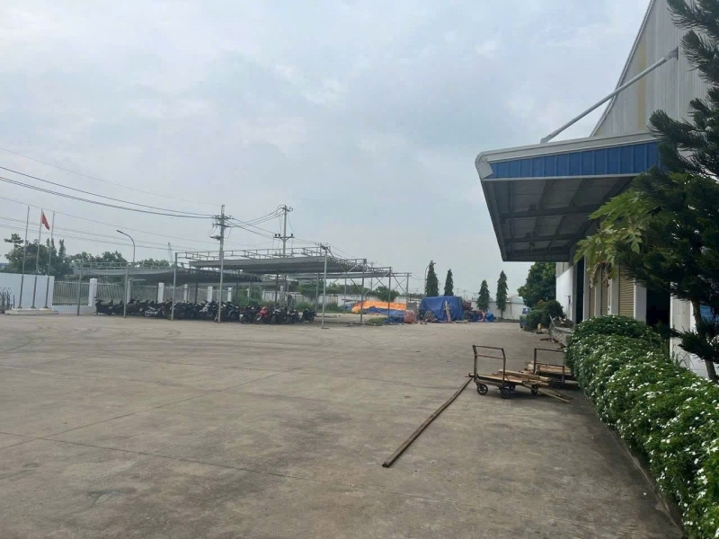 NHÀ XƯỞNG TRONG KCN TÂN PHÚ TRUNG CỦ CHI DT 18.485m² – THUÊ SẴN 4.6$/m² – CHỈ 160 TỶ