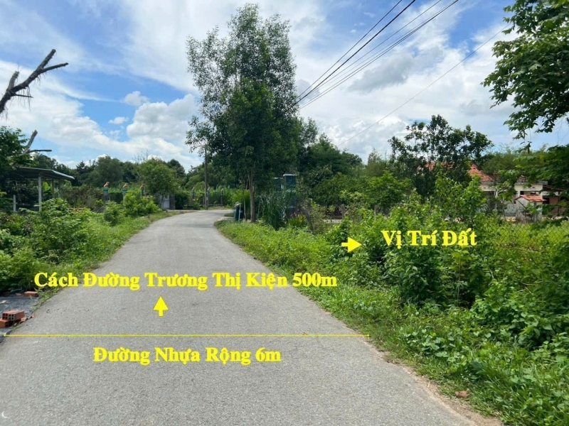 NHANH TAY SỞ HỮU NGAY LÔ ĐẤT ĐẸP Diện Tích 700 m2 Sẵn 40m Thổ Cư Tại Xã Thái Mỹ- H. Củ Chi- TPHCM
