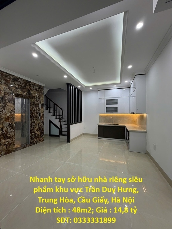 Nhanh tay sở hữu nhà riêng siêu phẩm khu vực Trần Duy Hưng Trung Hòa Cầu Giấy Hà Nội