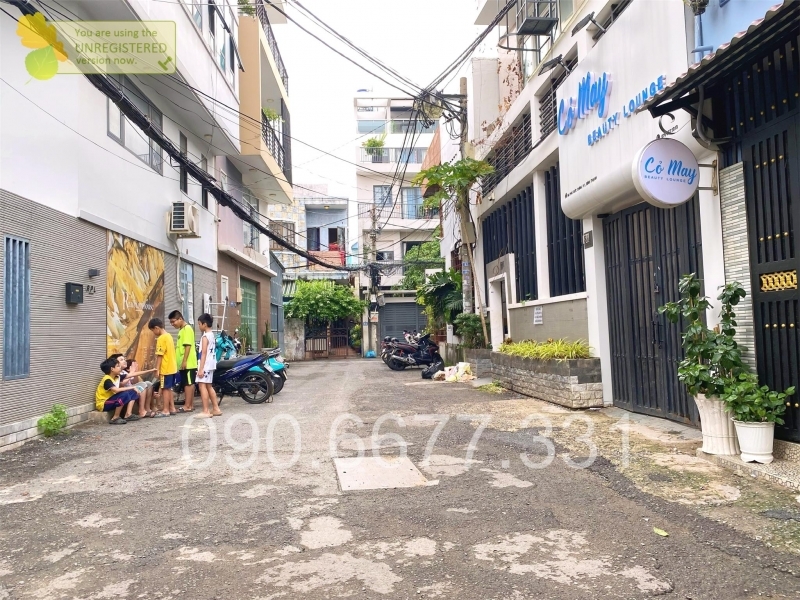 ‼️ Phường 1 Trung tâm Bình Thạnh - Mặt tiền Phó Đức Chính - 4 tầng vuông vức - Giá mặt hẻm