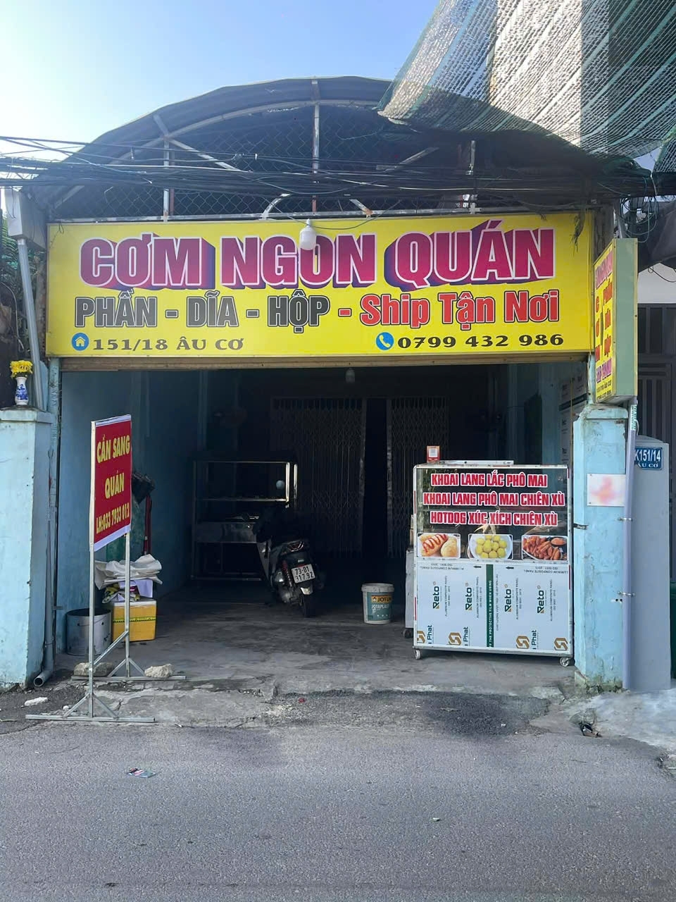 SANG LẠI MẶT BẰNG KINH DOANH QUÁN ĂN FULL ĐỒ TẠI LIÊN CHIỂU ĐÀ NẴNG CHỈ 50 TRIỆU