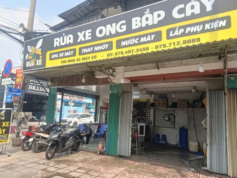 SANG NHƯỢNG TIỆM RỬA XE HOẶC CHO THUÊ MẶT BẰNG HAI MẶT TIỀN QUẬN 6 HỒ CHÍ MINH