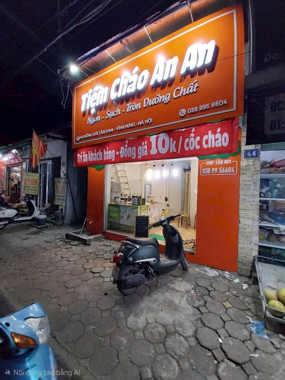 SANG NHƯỢNG CỬA HÀNG CHÁO DINH DƯỠNG – VĨNH HƯNG HÀ NỘI