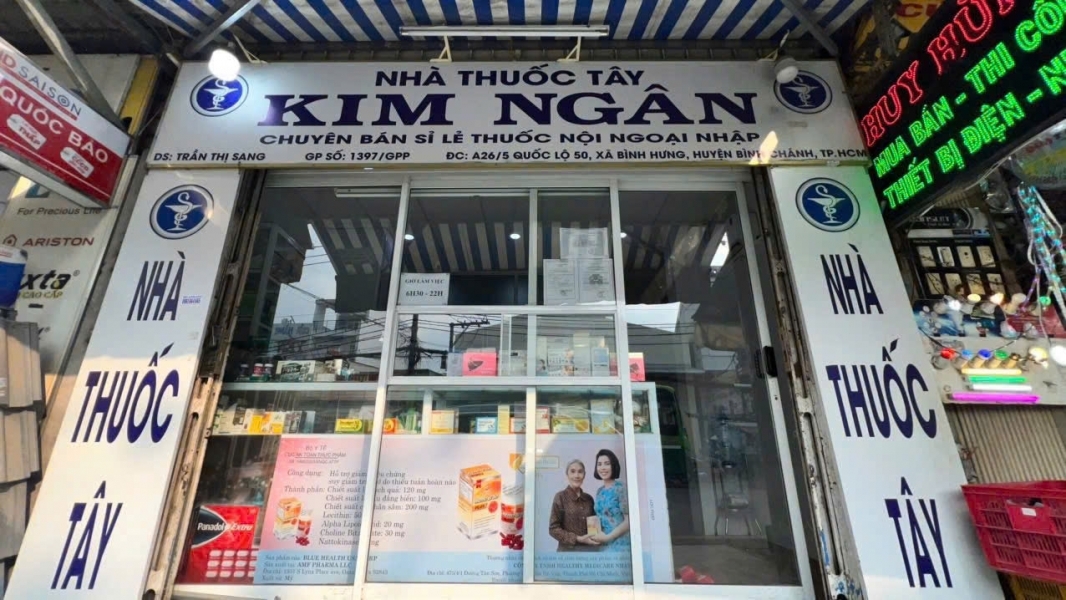 SANG NHƯỢNG NHÀ THUỐC VÀ TOÀN BỘ CƠ SỞ VẬT CHẤT MỚI  CÓ PHÒNG Ở LẠI CHO GIA ĐÌNH