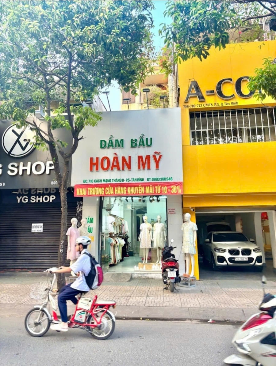 Sang Shop Đầm Bầu Thời Trang – Mặt Tiền Đường Cách Mạng Tháng 8 Phường 5 Quận Tân Bình HCM