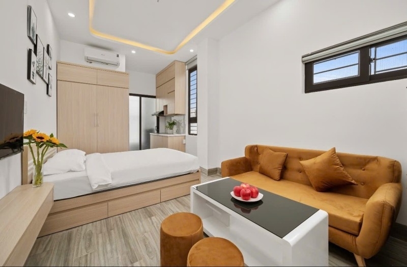 ♥ Sát Phan Tứ gần Bãi Tắm Mỹ Khê 122m2 ngang 7.2m 5 tầng 14 căn hộ thu 100tr/th 17.x tỷ