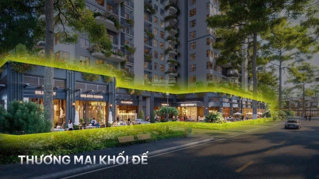 Shophouse khối đế Eco Long An toà căn hộ Sky Retreat sắp mở bán đợt đầu tiên