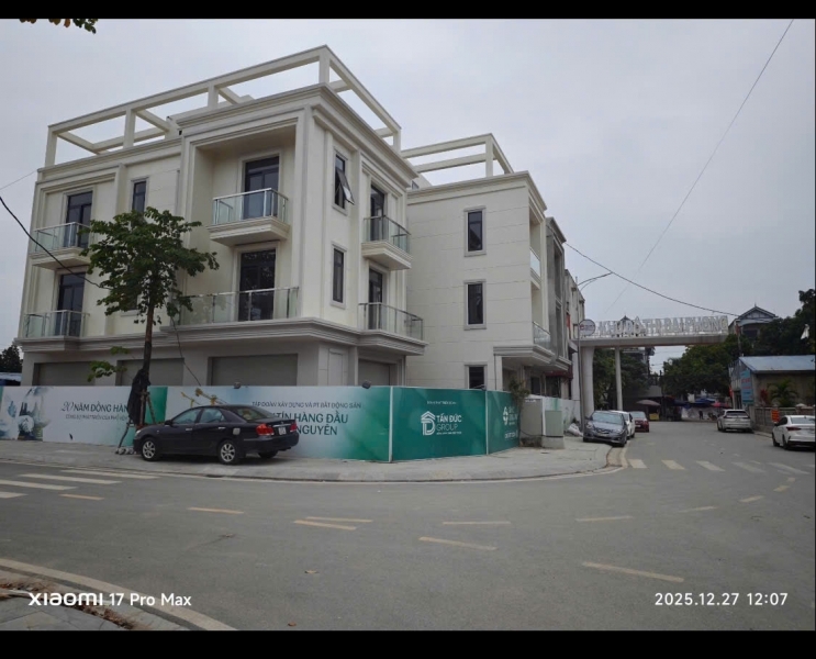 SIÊU HÓT - SHOPHOUSE & ĐẤT NỀN DỰ ÁN ĐẠI PHONG Tấn Đức central park 2 - TP PHỔ YÊN THÁI NGUYÊN