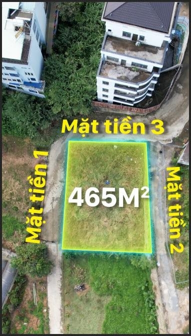 Siêu Phẩm Đất 3 Mặt Tiền View Thoáng – Đường Nam Hồ P.11 Đà Lạt 465m2 Giá 9.5 Tỷ
