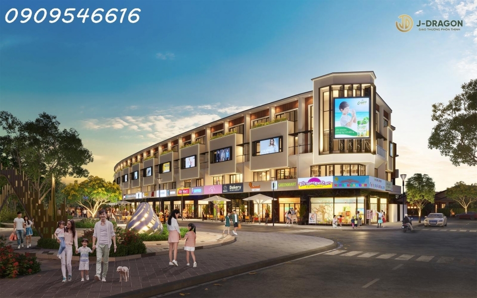 Siêu phẩm đất nền J - Dragon Trần Hưng Đạo Cần Đước DT 80m2 giá chỉ 18 tỷ