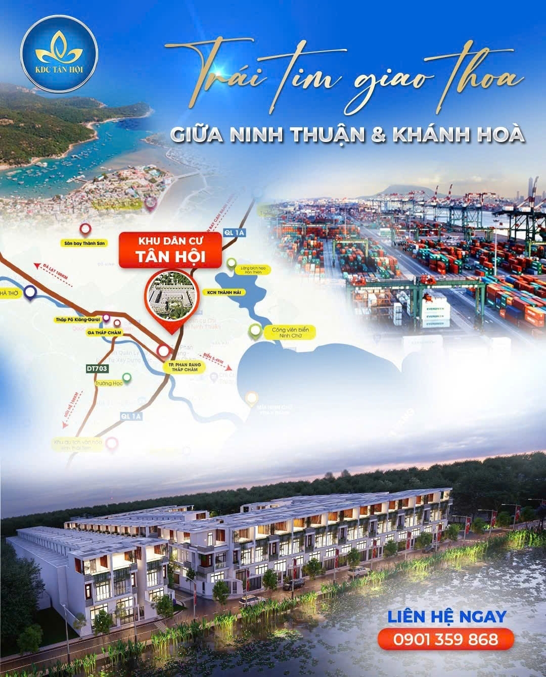 Sống đỉnh cao nơi giao thoa giữa biển&thành phố! KDC Tân Hội nơi thiên nhiên và cuộc sống giao