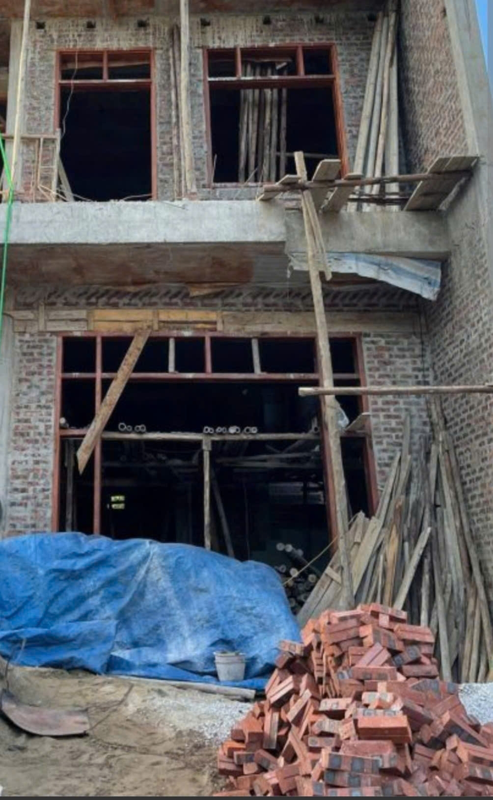 THÁI THỊNH – NHÀ ĐANG XÂY THÔ – 6 TẦNG – MT 6m – 3 MẶT THOÁNG – THANG MÁY – CHỈ 10.4ty