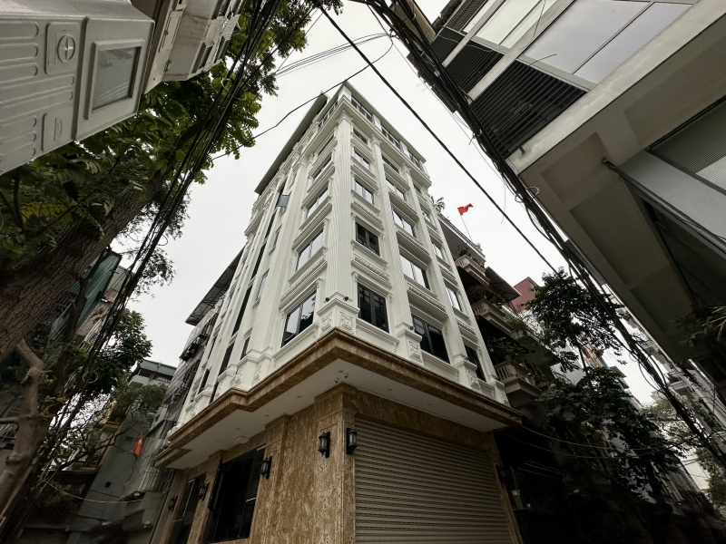 (Tin thật 100%) Bán tòa CHDV - Homestay Apartment lô góc mặt phố Trần Quốc Vượng - DT 23 tỷ/năm