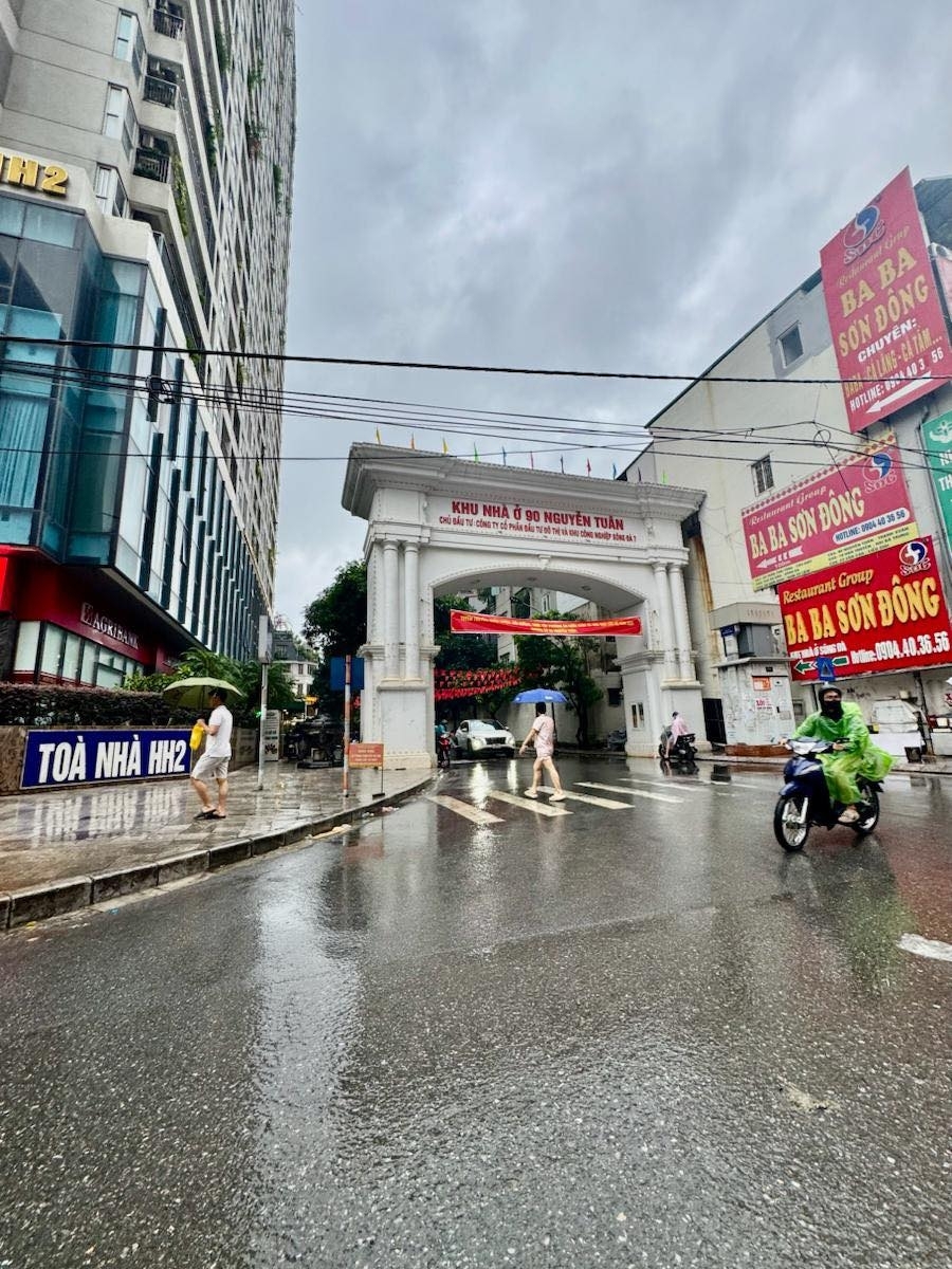 Tòa cạnh bên 90 Nguyễn Tuân 2 mặt thoáng 3 ô tô tránh 60m 18.9 Tỷ 6 tầng thang máy