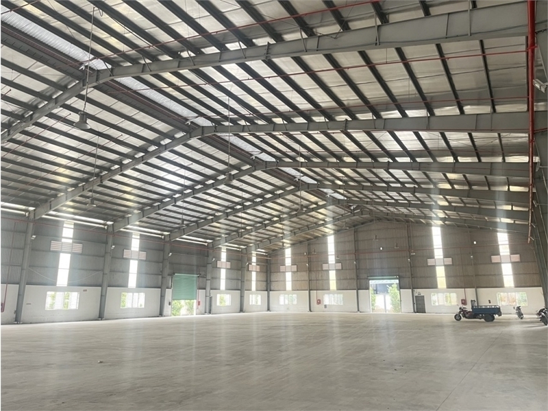 XT042 Cho thuê xưởng Tại KCN CNC Trảng Bom . khung thép kiên cố giao SX liền